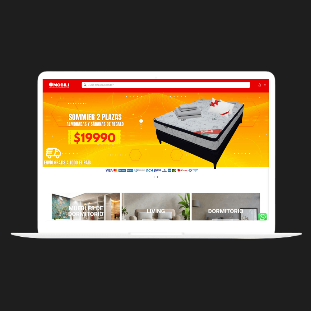 ecommerce mobili